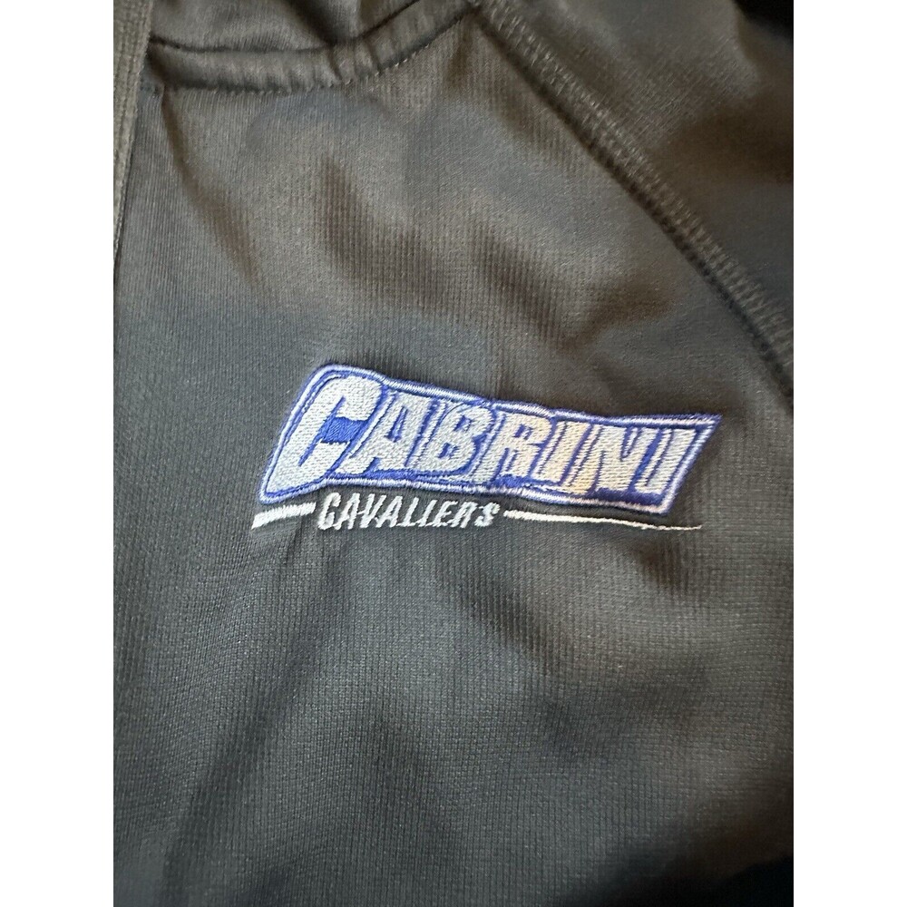 Nike Therma Fit Mens Size Small Cabrini Cavaliers Full Zip Hoodie Black - Picture 3 of 9